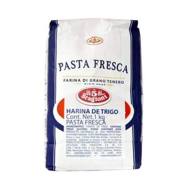 Harina de trigo Le 5 Stagioni pasta fresca 1 kg