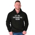 thumbnail image 5 of Let The Shenanigans Begin St Patricks Hoodie Sweatshirt Women Men Brisco Brands M, 5 of 6