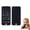 Black, variant on Oulastool Baby Teething Toy, Food Grade Silicone BPA Free Phone Shape Teethers Baby Chew Toys for Sucking Needs - Black