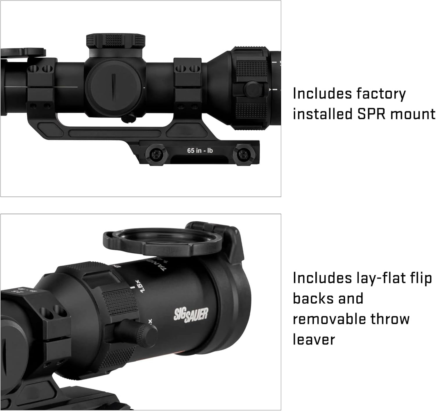 TANGO-SPR Riflescope 4x Optical System Low Dispersion Glass 30MM Maintube HELLFIRE Illuminated