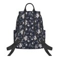 thumbnail image 2 of Balery Retro Flower Lightweight Backpack for Men and Women - Durable and Water-Resistant, Ideal for School, Work, Travel, and Everyday Use, 2 of 9