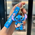 thumbnail image 3 of Stitch Anime Keychain, Accessories for Backpack, Handbag, Purse Decoration, 3 of 3