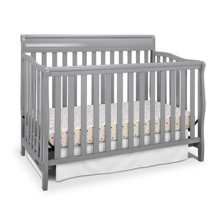 Graco Stanton 4 In 1 Convertible Crib Pebble Gray Walmart Com