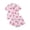 Q337 Pink, variant on Likimi Child Girls Pajamas Set Short Sleeve Cartoon Print Lapel Button Down Pjs Tops With Shorts Comfort Loungewear Set Size 3-4 Years