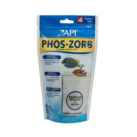 UPC: 0317163011096 | API Phos-Zorb Size 6  Aquarium Canister Filter Filtration Pouch  1-Count