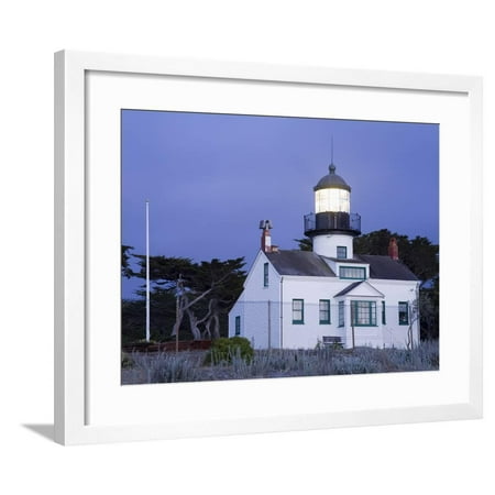 Point Pinos Lighthouse - Point Pinos Lighthouse, Pacific Grove, Monterey County, California, United States of America, North Framed Print Wall Art By Richard Cummins
