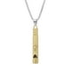 thumbnail image 1 of Collar de descompresión, colgante de acero inoxidable y mindfulness, accesorio para la respiración., 1 of 2