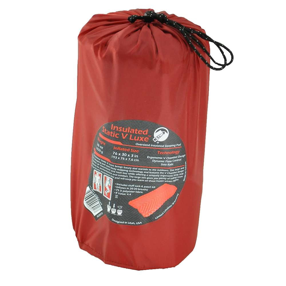 Klymit Insulated Static V Luxe Sleeping Pad Walmart Com Walmart Com Klymit Insulated Static V Luxe Sleeping Pad Walmart Com Walmart Com