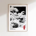 thumbnail image 5 of Mount Fuji Sunrise Wave Canvas Print Hokusai Giant Wave Landscape Japanese Wall Art Poster for Modern Living Room Home Decor, 5 of 9