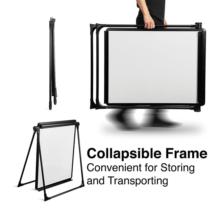 Staples Flip Chart Easel Black Steel 2/Pack 61293-CCVS - Walmart.com