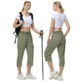 Yuyangdpb Womens Capris with Pockets Loose Fit Casual Outdoor Pants
