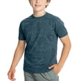 thumbnail image 1 of Zpanxa Girls Athletic Shirts Solid Color Round Neck Short Sleeve Sporty Tee Polyester Top 7-8 Years, 1 of 6