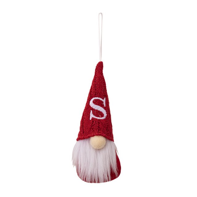 Birdeem Chapeau de Noël Bébé Sans Visage Pendentif Vieil Homme Nain Poupée Rudolph