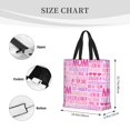 thumbnail image 4 of Disketp Best Mom ever Canvas Tote Bag,Women Shoulder Bag Crossbody Handbag with Zipper Closure, 4 of 8