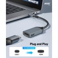 thumbnail image 3 of USB-C to HDMI Adapter Acer 4K@60Hz for MacBook Pro/Air, 3 of 7