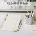 thumbnail image 3 of Cuaderno planificador diario ZICOTO Aesthetic con horario por horas, 3 of 8