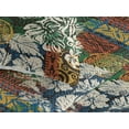 thumbnail image 3 of Ambesonne Ethnic Quilted Bedspread Set 3 Pcs, Traditional Floral Sketch, Twin, Marigold Ivory and Fern Green, 3 of 4