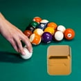 thumbnail image 2 of koolsoo Porte-Gobelets de Billard Carrés pour Joueurs de Billard Or, 2 of 9