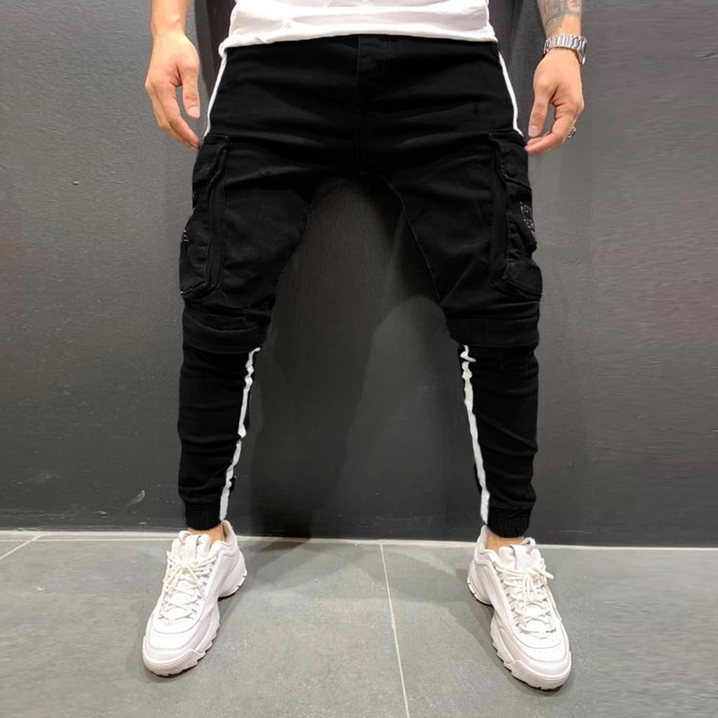 Black cargo pants streetwear new arrivals