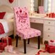 thumbnail image 5 of Funda para silla de comedor rosa | Funda elástica de poliéster con hebilla elástica | Protector lavable para silla de día, ideal para el hogar, la oficina y la mesa, 5 of 6