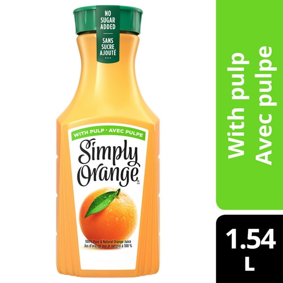Jus Simply Orange avec pulpe 1.54L 1.54 x L