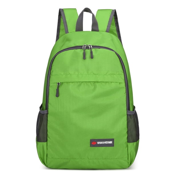 Mochila de camping Oxford, bolsa de senderismo transpirable para viajes de oficina (verde) JShteea Para Estrenar