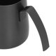 thumbnail image 4 of Cafetière en acier inoxydable à bec long et étroit, col de cygne, non revêtue, pour la maison, noire, 350 ml, 4 of 4