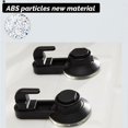 thumbnail image 4 of Juego de 4 ganchos con ventosa al vacío, potente gancho con ventosa sin perforación, ganchos reutilizables impermeables para cocina y baño, máximo 5 kg (negro), 4 of 5