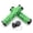 Green, variant on Mountain Bike Grips,Double Lock-on Bike Grips Non-Slip MTB Bicycle Handlebar Grips