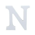 thumbnail image 1 of transemion 8cm 26 White Large Letters Alphabet Portable Lightweight Ornament Photography Props Wedding Party Home Decoration 13#, 1 of 9