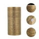 thumbnail image 3 of FELTECHELECTR 1 florero dorado cepillado, adorno sencillo para el hogar y la sala de estar., 3 of 4
