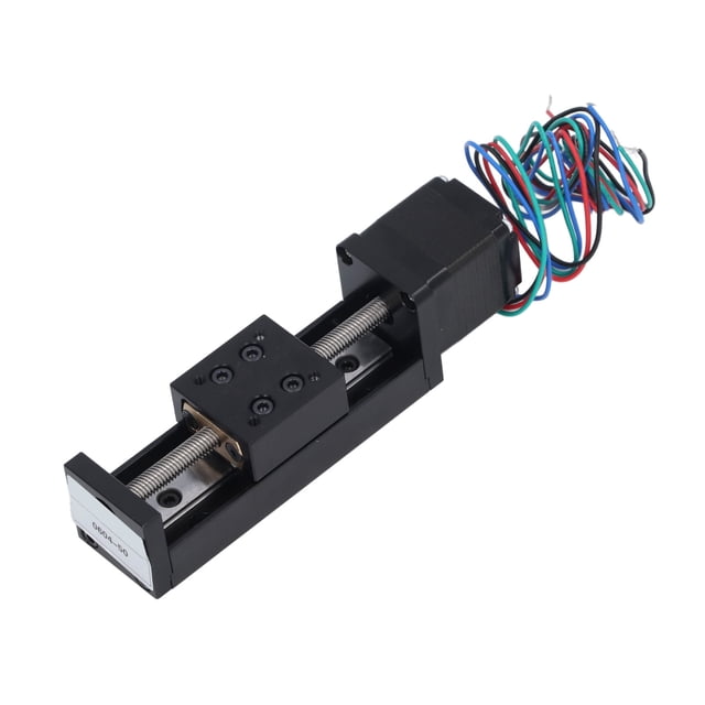 Mini Guía de Riel Lineal Actuador de Portaobjetos, Actuador de Etapa de Deslizamiento lineal 28 Motor Paso A Paso Para Diy CNC piezas de Enrutador X Y Z Axes