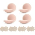 thumbnail image 1 of Cakes Cache-Tétons Imperméables Réutilisables Soutiens-Gorge Adhésifs Soutien-Gorge Invisible Soutiens-Gorge Adhésifs Sans Traces pour Hauts de Robe, 1 of 7