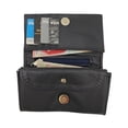 thumbnail image 2 of Cartera en Piel Vacuno FANA BOLSOS Lisa Azul Marino, 2 of 4