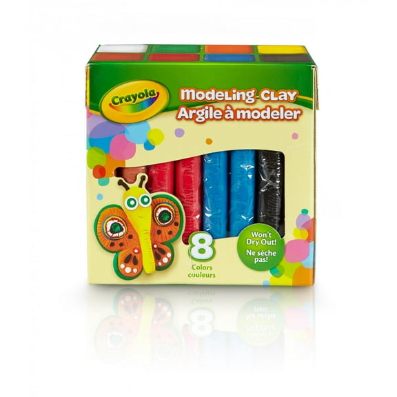 Crayola Modeling Clay, Bulk Clay, Assorted Colors, 2lbs.