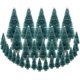 thumbnail image 1 of 35pcs Árbol de Navidad Árbol de Navidad falso Mini árboles de sisal con base de madera Ideal para decoración de Navidad Dormitorio Fiesta de bricolaje - 4 tamaños esquí esquí Gafas de esquí, 1 of 5