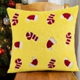 thumbnail image 4 of PEONAVET Christmas Pillow Christmas Throw Pillows Peppermint Pillows Red and White Christmas Decorations Cute Plush Pillow Christmas Decorative Cushion Cover, 4 of 5
