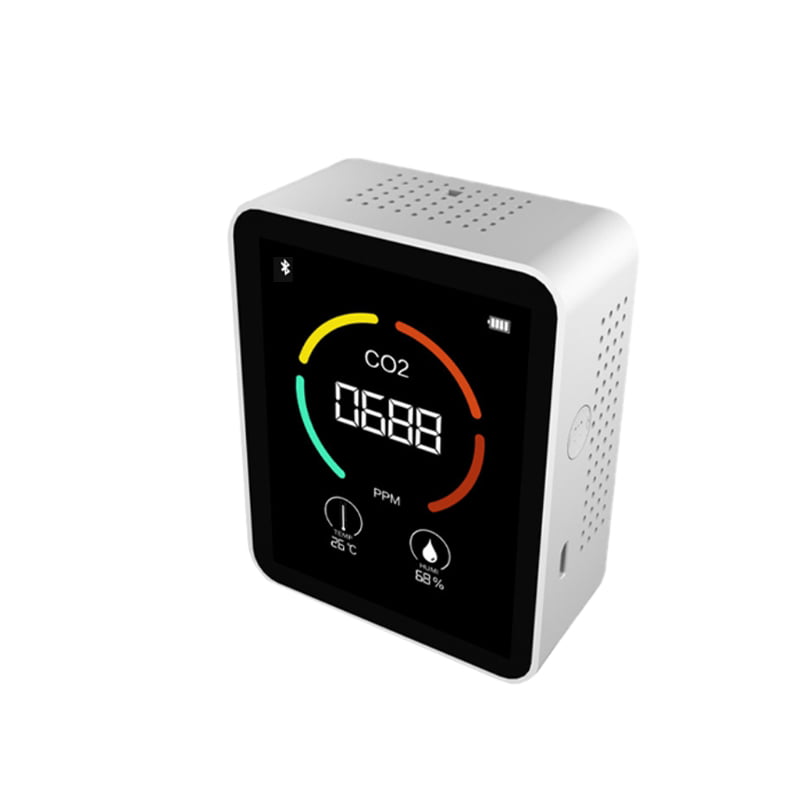 Air Quality Detector Monitor Carbon Dioxide TVOC Temperature Humidity Meter I8H9 