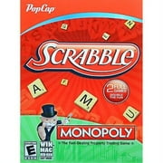 POPCAP GAMES Popcap Scrabble /Monopoly WINDOWS/MAC
