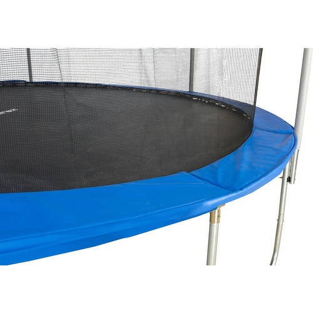 Merax 15-Foot Trampoline, with Enclosure Set, Blue