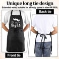 thumbnail image 4 of AOWOO 2 Pcs Mr and Mrs Aprons for Couples Gifts Set, Funny His and Her Matching Kitchen Aprons with Pocket, Cooking Apron for Wedding Engagement Anniversary Christmas Gifts for Husband Wife, 4 of 7