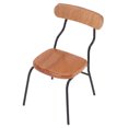 thumbnail image 1 of Silla de mesa para casa de muñecas modelo de silla de mesa en miniatura exquisita caja fuerte de haya simulada para dormitorio para coleccionistas ANGGREK Otros, 1 of 8