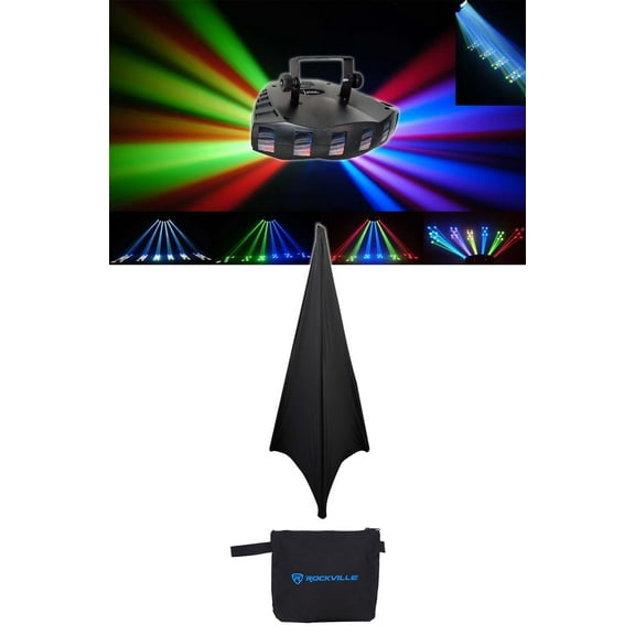 Chauvet DJ DERBY X DMX-512 Multi Color LED Derby Club Light Effect DERBYX Scrim