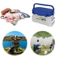 thumbnail image 3 of Caja Pesca Organizadora Contenedor Herramientas Al Aire Libre Multifunción, 3 of 9