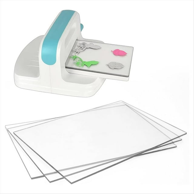 3 Pcs Clear Cutting Plate, Transparency Acrylic Cutting Pads for Embossing Crafting,3 Pcs * cutting plates