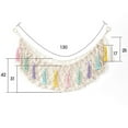 thumbnail image 4 of Animal Hammock Stuffed Animal Storage Holder Macrame Boho Plush Toy Net Hammock for Stuffed Animals with Light Pet Net, 4 of 5