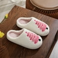 thumbnail image 2 of Slippers For Women Women'S Slippers Christmas Slippers for Women and Men 2025 Plush Memory Foam Fluffy Slippers, 2 of 9