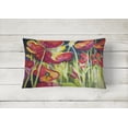 thumbnail image 2 of Carolines Treasures JMK1121PW1216 Rouge Coquelicots Tissu Coussin Décoratif, 2 of 3