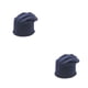 thumbnail image 2 of Qarigey Beanie Hat Cómodo Casual Color sólido Simple Turbante Sombreros Mujeres Hombres Tejido artesanal Sombreros para la decoración del azul marino 2Conjunto, 2 of 6