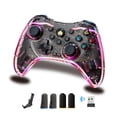 thumbnail image 1 of Controlador de Juego Inalámbrico TurbX Bluetooth LED con Vibración, 1 of 7